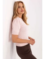 Svetr s krátkým rukávem  model 216781 Factory Price