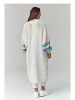 Svetr na zapínání  model 226866 Makadamia