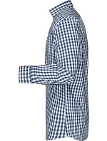 Daiber JN 617 Popelínová kostkovaná košile s dl. rukávem 02.0617 navy/white Daiber JN 617 Popelínová kostkovaná košile s dl. rukávem 02.0617 navy/white