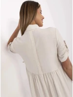 Šaty MI SK A2275.09 béžové Šaty MI SK A2275.09 béžové