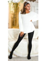 Sexy termální punčocháče H9392 černé - InStylefashion