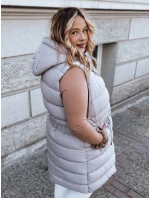 Dámská vesta KERIS fialová FashionStreet TY2924 Dámská vesta KERIS fialová FashionStreet TY2924