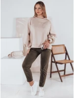 Dámské džínové kalhoty STREETSTYLE light brown FashionStreet UY2353