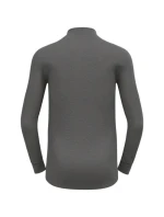 Pánské tričko ODLO BL TOP s želvovinovým výstřihem l/s ACTIVE WARM velikost M Grey