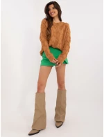 Jumper AT SW 2361.61 světle hnědý Jumper AT SW 2361.61 světle hnědý