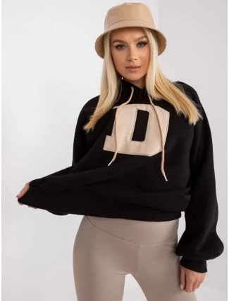 Mikina EM BL 651/D.29X černá Mikina EM BL 651/D.29X černá