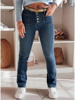 Dámské džínové zvonové kalhoty BELLFLO modré FashionStreet UY2493