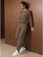 Dámská souprava z kordového úpletu – mikina a kalhoty Fango FashionStreet AY1253 Dámská souprava z kordového úpletu – mikina a kalhoty Fango FashionStreet AY1253
