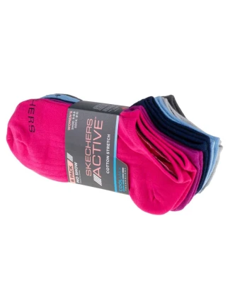 Skechers 6ks Dámské ponožky S114230-MULT Multicolour 36-40 Skechers 6ks Dámské ponožky S114230-MULT Multicolour 36-40