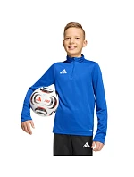 Dětský tréninkový top adidas Entrada 26 modrý JZ6631 Dětský tréninkový top adidas Entrada 26 modrý JZ6631