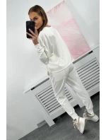 Set 2dílná mikina + kalhoty ecru Set 2dílná mikina + kalhoty ecru