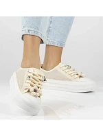 Dámské síťované tenisky na platformě béžové Filippo DTN7855 dámské