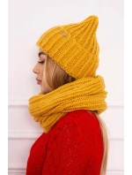 Dámská souprava s tlustým pruhem P100 žlutá