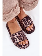 Dámské Pantofle Na Platformě Panterka Dovasse