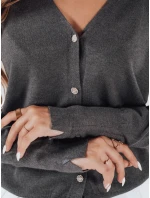 Dámský tmavě šedý svetr CHICGLOW FashionStreet MY2498