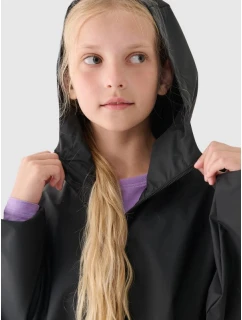 Dětská přechodná bunda do deště s gumovým povrchem 4F Junior 4FJWSS24TJACU217-20S