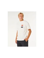 Pánské tričko RIP CURL Search Dawn Tee, bílé Pánské tričko RIP CURL Search Dawn Tee, bílé