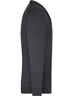 Daiber JN 661 Pánský pletený cardigan s výstřihem do V 02.0661 black Daiber JN 661 Pánský pletený cardigan s výstřihem do V 02.0661 black
