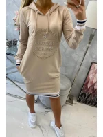 Béžové šaty Brooklyn