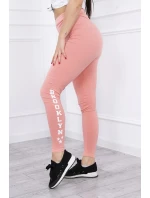Brooklyn meruňkové legíny kalhoty