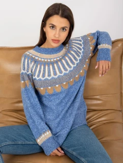 Svetr LC SW 0342.06X modrá