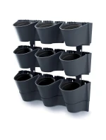 VERTIKÁLNÍ ZAHRADNÍ ZÁVĚSNÉ KVĚTINY ANTHRACITE dětské