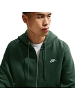 Pánská mikina Nike Club BB FZ Hoodie, zelená, FN3861 323 Pánská mikina Nike Club BB FZ Hoodie, zelená, FN3861 323