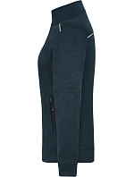 Daiber JN 897 Dámská pracovní pletená fleece bunda - Solid 02.0897 navy/navy Daiber JN 897 Dámská pracovní pletená fleece bunda - Solid 02.0897 navy/navy