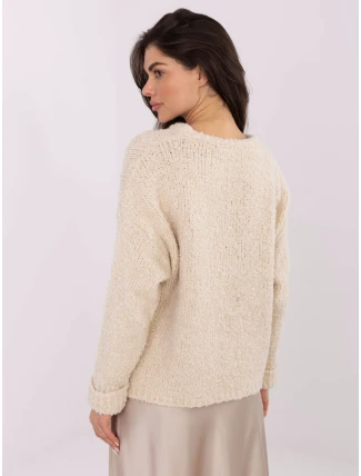Jumper MI SW WK32601.19 světle béžový
