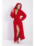 DKaren Plus Size Dlouhý plášť Diana Red