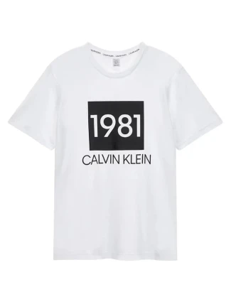Dámské Tričko s krátkým rukávem QS6343E-100 - Calvin Klein Dámské Tričko s krátkým rukávem QS6343E-100 - Calvin Klein
