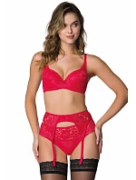 Dámská podprsenka  Hannah 0115/11 Červená - MAT