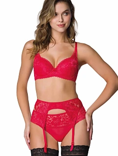 Dámská podprsenka  Hannah 0115/11 Červená - MAT