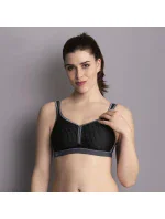 performance sportovní podprsenka moldovaná 5566 black/anthracite - Active