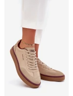 Dámské Kožené Tenisky Daniel Lopez Just Dare SS2D4007 Béžové