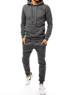 FashionStreet pánské tmavě šedé tepláky AX0382