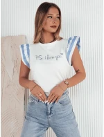 Dámské tričko AMOURI modré FashionStreet RY2413