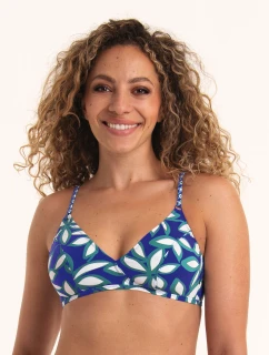 Style Minou Top Bikini - horní díl 8733-1 modrá oceán - RosaFaia