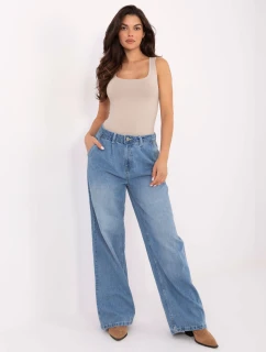 Kalhoty D80030BI62568L211 modrá