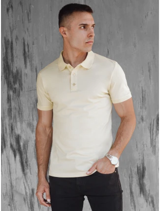 FashionStreet pánské žluté polo tričko PX0606 FashionStreet pánské žluté polo tričko PX0606