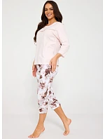 Pyžamo Cornette 1104/496 Ophelia 3/4 3XL–5XL Pyžamo Cornette 1104/496 Ophelia 3/4 3XL–5XL