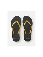 RIP CURL Třpytivé žabky - černá/zlatá RIP CURL Třpytivé žabky - černá/zlatá