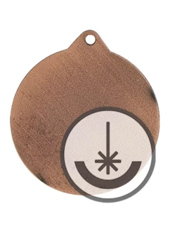 Laserem gravírovaná medaile - RMI