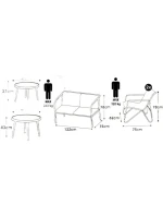 5DÍLNÁ SADA ZAHRADNÍHO NÁBYTKU MEDIOLAN