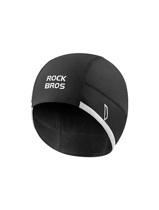 Rockbros M016 zimní větruodolná cyklistická čepice velikost 54-61 cm - černá