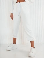 Dámské tepláky FILAN ecru FashionStreet UY1885 Dámské tepláky FILAN ecru FashionStreet UY1885