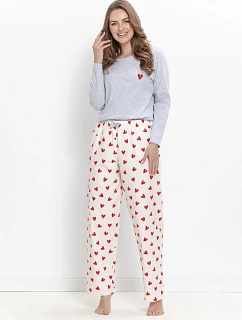 3624 DÁMSKÉ DLOUHÉ PYŽAMO CORIN S–XL