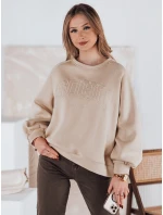 Dámská mikina COSYONE béžová FashionStreet BY1349