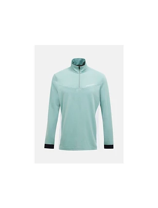 Pánská mikina PEAK PERFORMANCE M Swift Motion Midlayer, zelená Pánská mikina PEAK PERFORMANCE M Swift Motion Midlayer, zelená