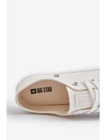 Klasické Dámské Tenisky Big Star NN274285 Bílé